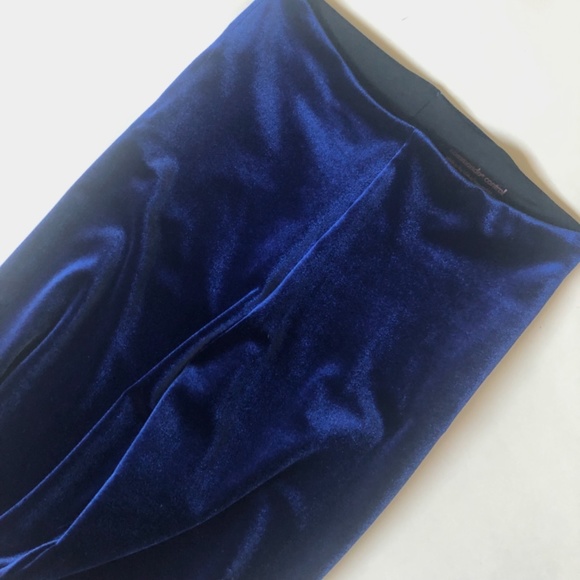 NEW Commando Blue Velvet Legging - Picture 10 of 12